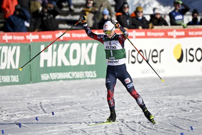 Johannes Lamparter | Johannes Lamparter je slavil še drugič v Lahtiju. | Foto Reuters