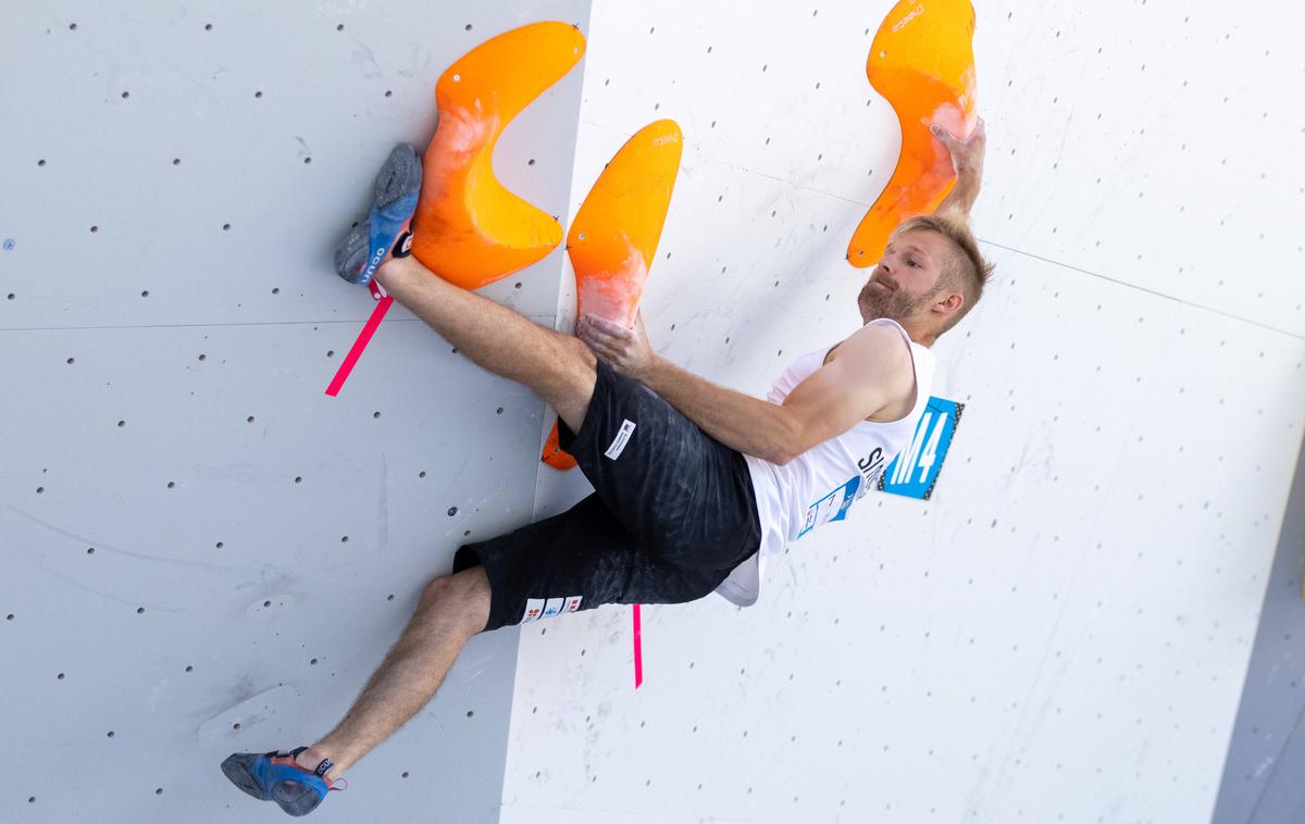 Anže Peharc | Anže Peharc se je v balvanih prebil v finale svetovnega prvenstva v športnem plezanju v Moskvi. | Foto Guliverimage