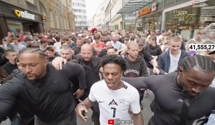 Zvezdnik YouTuba v Ljubljani povzročil pravi kaos, srečal se je z Jankovićem