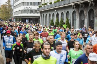 Ste tekli na Ljubljanskem maratonu? Poiščite se na fotografiji!
