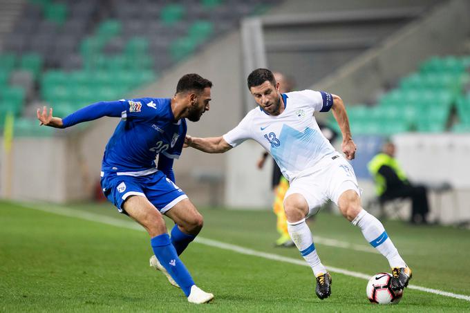 Slovenija je v ligi narodov do zdaj na štirih tekmah osvojila le točko na domači tekmi proti Cipru. | Foto: Sportida