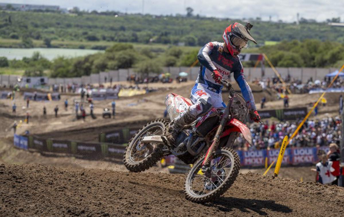 Tim Gajser Argentina 2025 | Tim Gajser je bil na uvodni dirki v Argentini tretji na kvalifikacijah in tretji tudi na dirki. | Foto Honda Racing/ShotbyBavo