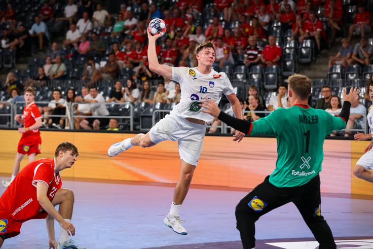 Aljuš Anžič je dosegel devet golov. | Foto: EHF