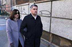 Hrvaški predsednik z ostro izjavo v nič dajal svojo ženo