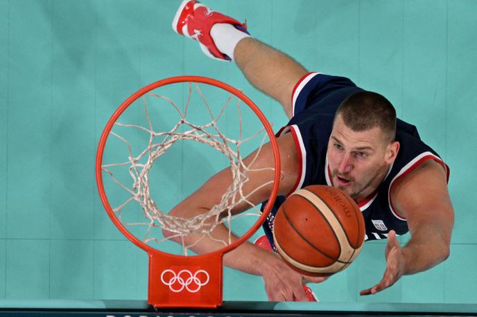 Pariz 2024 košarka Srbija Nikola Jokić | Nikola Jokić in soigralci so Portoriko  za 41 točk.i za | Foto Reuters