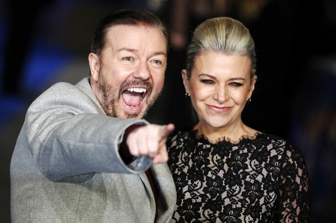 Ricky Gervais | Ricky Gervais s partnerico Jane Fallon | Foto Reuters