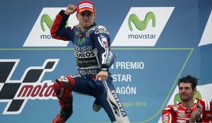 Lorenzu zmaga v Alcanizu, Marquez, Pedrosa in Rossi v pesku