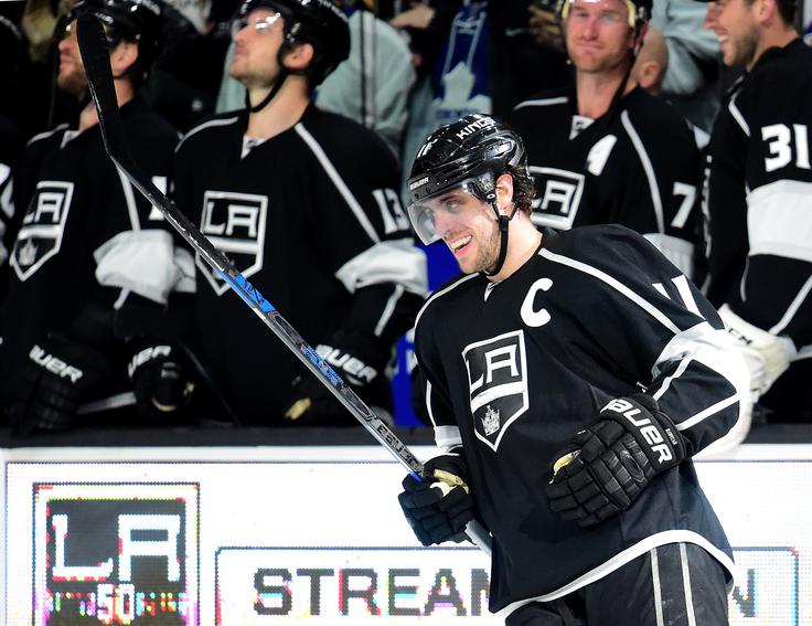 Anže Kopitar bo drugo sezono kapetan Los Angele Kings. Trener verjame, da je pred Slovencem boljše tekmovalno obdobje. | Foto: Guliverimage/Getty Images
