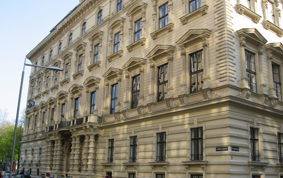 Stavba nekdanjega hotela Radisson na Dunaju | Foto Google Street View