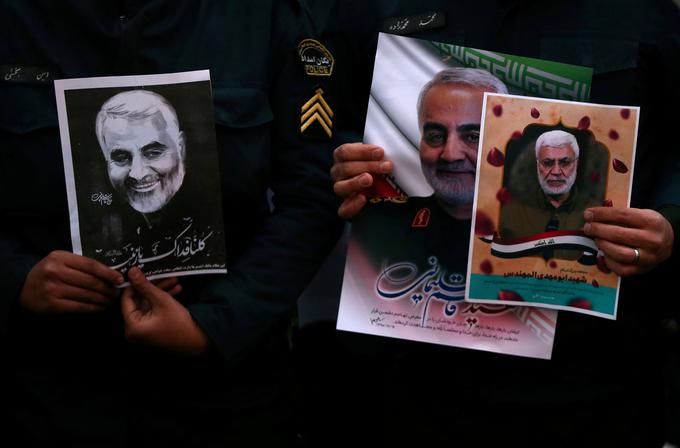 ZDA so pokojnega iranskega generala Kasema Solejmanija obtožile terorizma in mu pripisale odgovornost za smrt na stotine ameriških vojakov. | Foto: Reuters