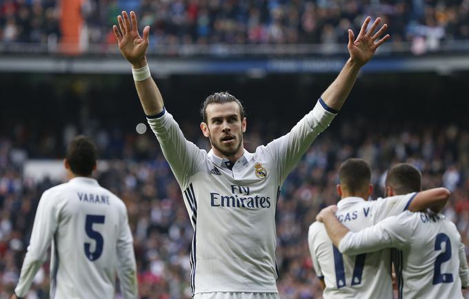 Gareth Bale bo danes kandidiral za večni derbi. | Foto: Reuters
