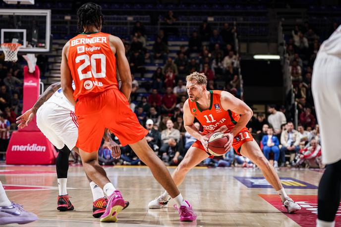 Cedevita Olimpija Jaka Blažič | Cedevita Olimpija je izgubila proti Crveni zvezdi. | Foto ABA League j.t.d./Dragana Stjepanovic