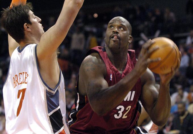 V ligi NBA se je kosal tudi s slovitim O'Nealom. | Foto: Reuters