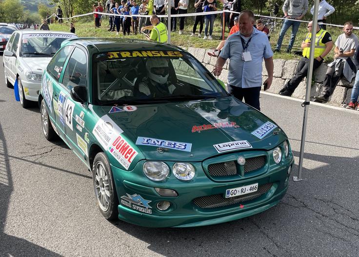 Novi oziroma stari državni prvak v Razredu 5b - Klemen Trček (MG ZR 105) | Foto: Gregor Pavšič