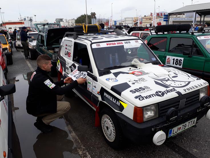 Aleš Bitenc na verifikaciji pred uvodno tekmovalno etapo. | Foto: 