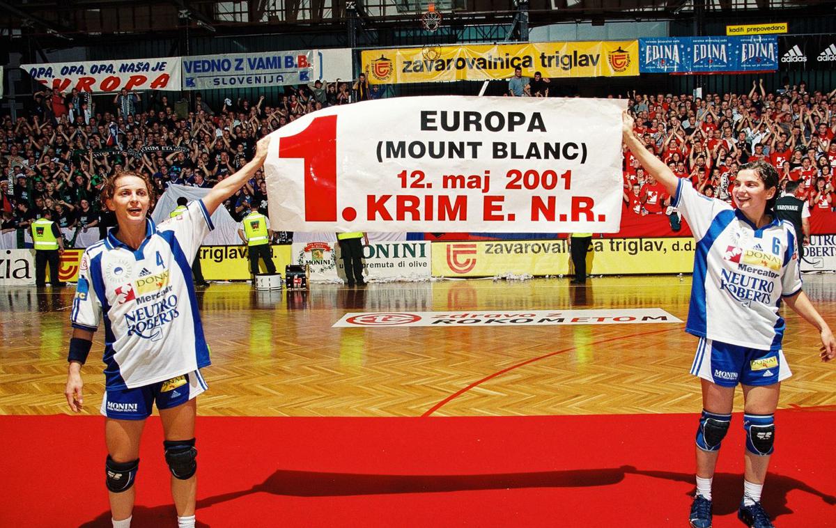 20 let Krim Mercator | Krim Mercator je pred 20 leti osvojil ligo prvakinj. | Foto Rk Krim Mercator