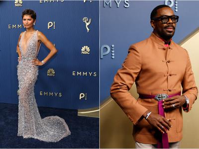 Zendaya in Colman Domingo na čelu najbolje oblečenih na letošnjih Emmyjih