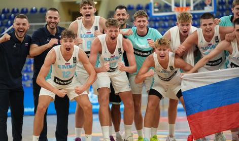 Mladi Slovenci s tesno zmago nad Latvijci v polfinale!