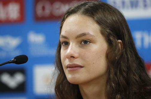 Kanadska plavalka Penny Oleksiak dve leti na suhem
