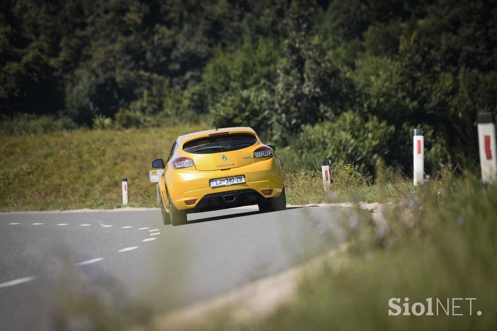 Renault megane RS - fotogalerija testnega vozila