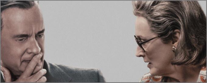 Film se osredotoča na objavo dokumentov iz Pentagona v Washington Postu, s pomočjo katerih so novinarji tega časopisa leta 1971 razkrili resnico o vietnamski vojni. Tom Hanks igra urednika Washington Posta Bena Bradleeja, Meryl Streep pa založnico tega časopisa Kay Graham. Nominaciji za oskarja za najboljši film leta in najboljšo glavno igralko. • V nedeljo, 26. 12., ob 21.20 na CineStar TV 1.** | Foto: 