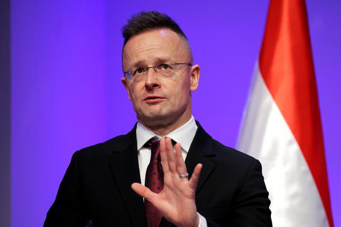 Peter Szijjarto | Madžarski zunanji minister Peter Szijjarto | Foto Daniel Novakovič/STA