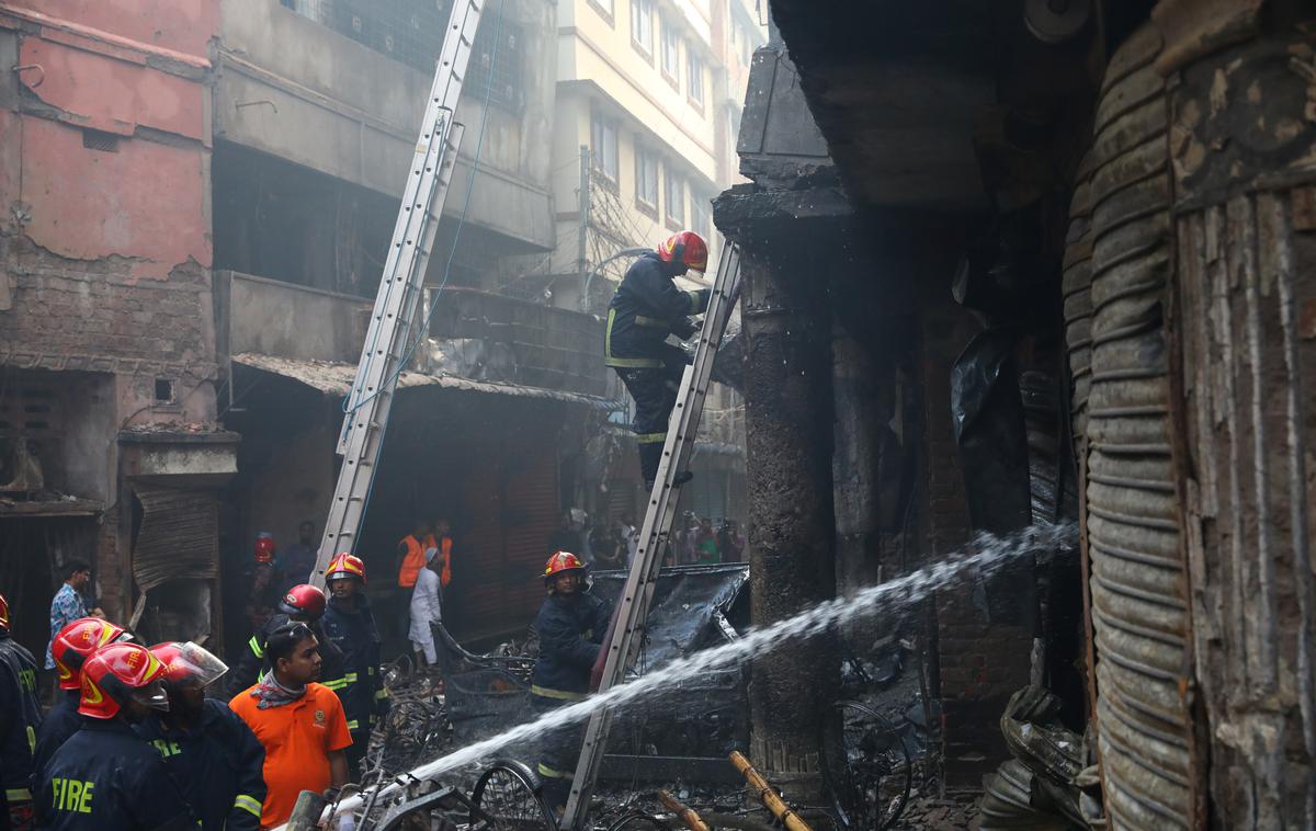Daka požar Bangladeš | Foto Reuters