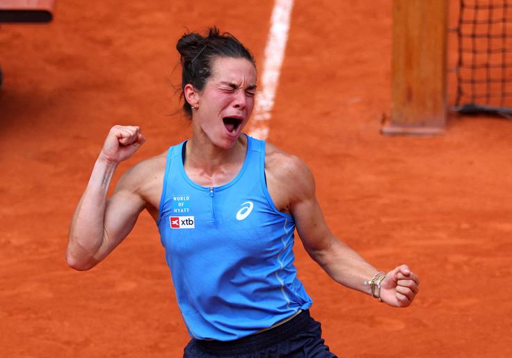 Lois Boisson je pripravila veliko senzacijo. | Foto: Reuters
