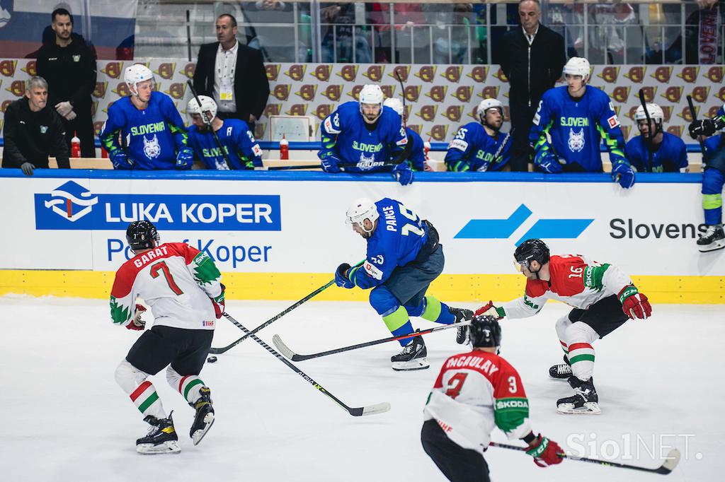 SP v hokeju (Ljubljana): Slovenija - Madžarska