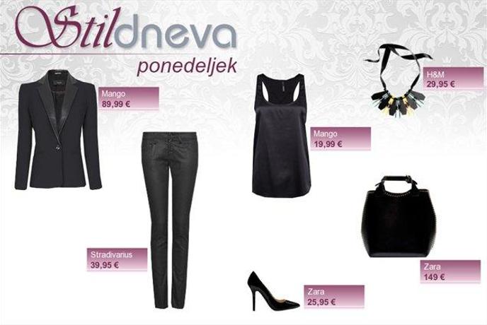 Prava modna poslovna ženska