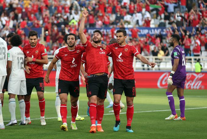 Yasser Ibrahim je dosegel prvi gol za Al Ahly. | Foto: Guliverimage/Vladimir Fedorenko