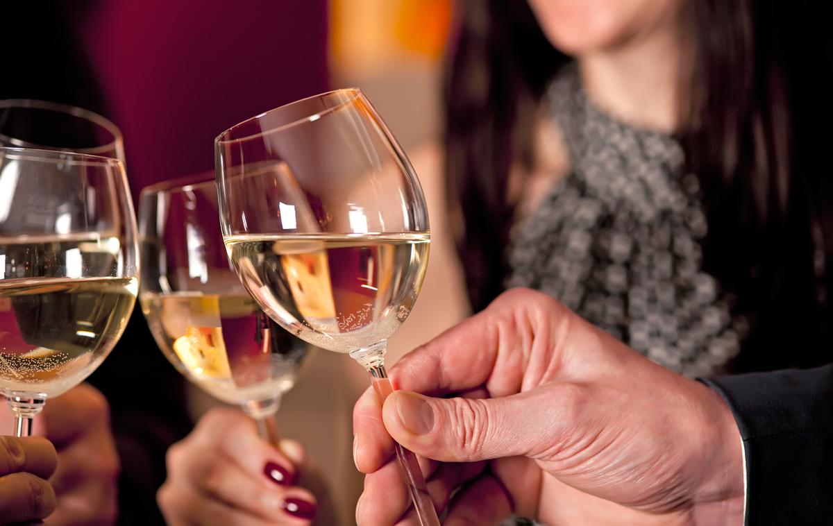 Vino, kozarci | Foto Thinkstock