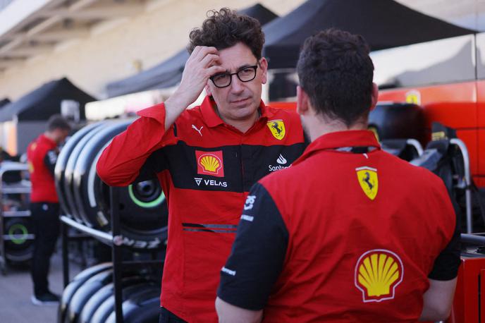 Ferrari Mattia Binotto | Mattia Binotto očitno po štirih letih na krmilu ekipe formule 1 zapušča Ferrari. | Foto Reuters