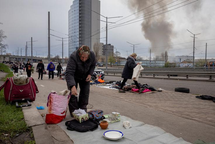 Kijev, napadi | Foto: Reuters