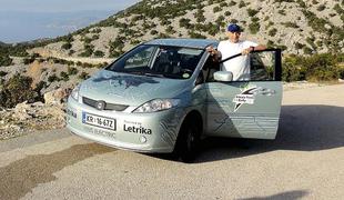 Andrej Pečjak je izpolnil obljubo: na elektriko je brez vmesnega polnjenja prevozil 726 kilometrov!