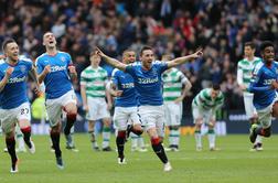 Rangers po vrnitvi med elito že šokirali Celtic