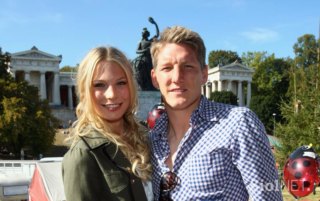 Sarah Brandner in Bastian Schweinsteiger