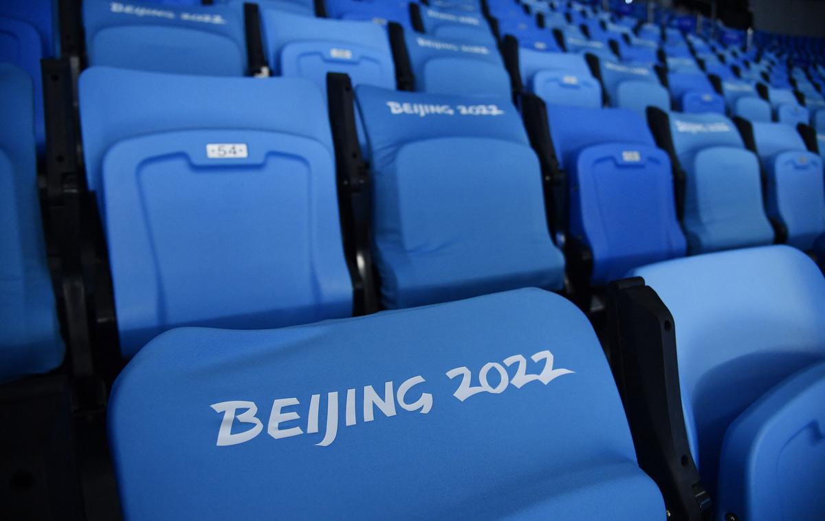 Peking 2022 | Tribune na dogodkih na ZOI v Pekingu bodo očitno bolje obiskane kot tiste lani v Tokiu? | Foto Reuters