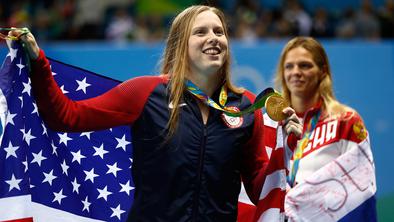 Lilly King zlata na 100 metrov prsno