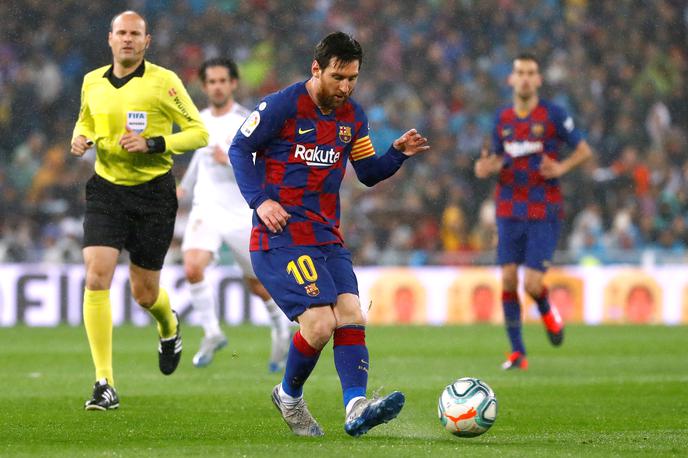 Lionel Messi el clasico | Špansko ligaško tekmovanje nadaljevalo 29. maja ali 6. junija. | Foto Reuters