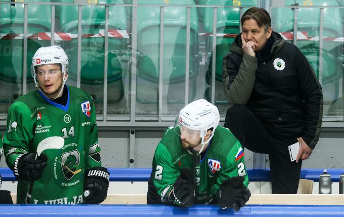 "Bil sem trener na Finskem, v ligi KHL, a to je prav poseben trenutek v moji karieri. Zdaj je čas za slavje, kot trener se bom umaknil v ozadje in fantom pustil, da uživajo." | Foto: Vid Ponikvar