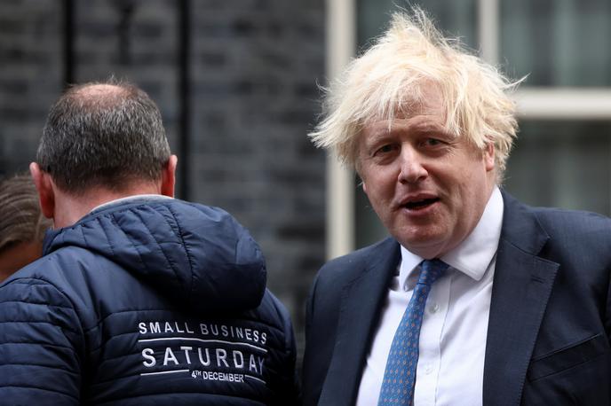 Boris Johnson | Johnson je po valu obtožb pred božičnimi prazniki zanikal, da bi karkoli vedel o kršenju pravil na Downing Streetu med pandemijo. | Foto Reuters