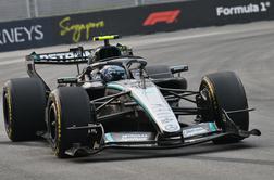 Prenovljeni Mercedes počasnejši, Verstappen na šprintu s prvega mesta