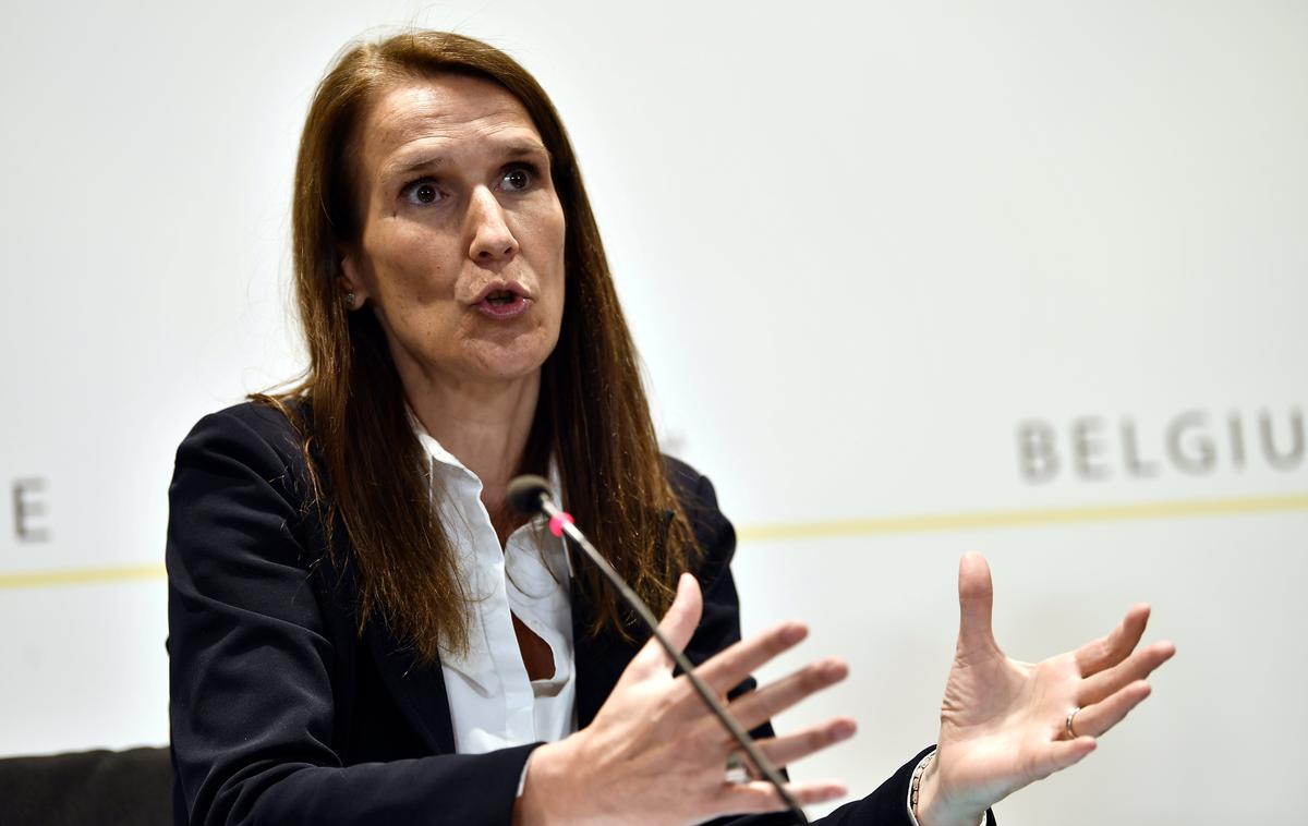 Sophie Wilmes | Wilmèsova se je De Croojevi vladi pridružila kot zunanja ministrica in podpredsednica vlade oktobra 2020. | Foto Reuters