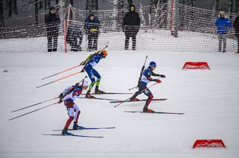 Biatlonska štafeta Francozom, Slovenija 14.