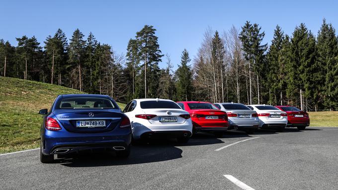 Veliki primerjalni test - PRIMA prestižna limuzina srednjega razreda: Audi A4, Alfa romeo giulia, BMW 3, Jaguar XE, Lexus IS300h, Mercedes-Benz C | Foto: Gašper Pirman Avtomobilizem.com