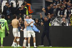 Lazio prisolil Juventusu bolečo zaušnico in ujel Inter
