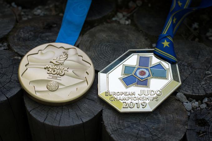 Klarini najnovejši medalji bosta v domači zbirki na najbolj častnem mestu. | Foto: Miloš Vujinović/Sportida