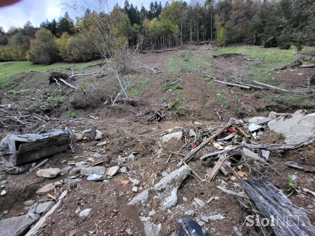 po plazu Kosmač Nakrst