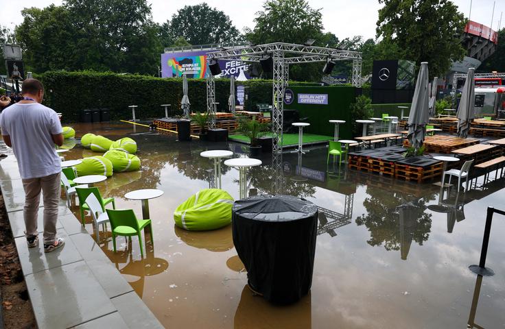 Poplave v Berlinu  | Foto: Reuters